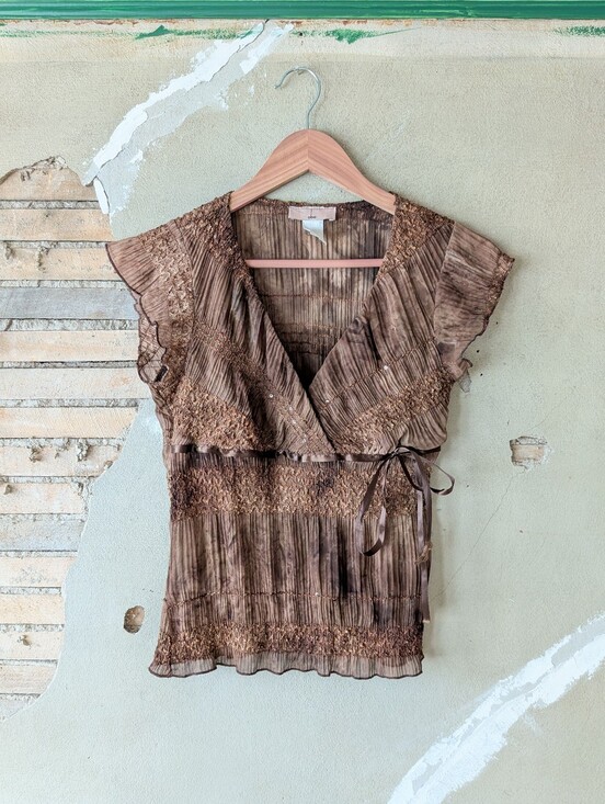 Obe Tops - Y2K Dainty Babydoll Top